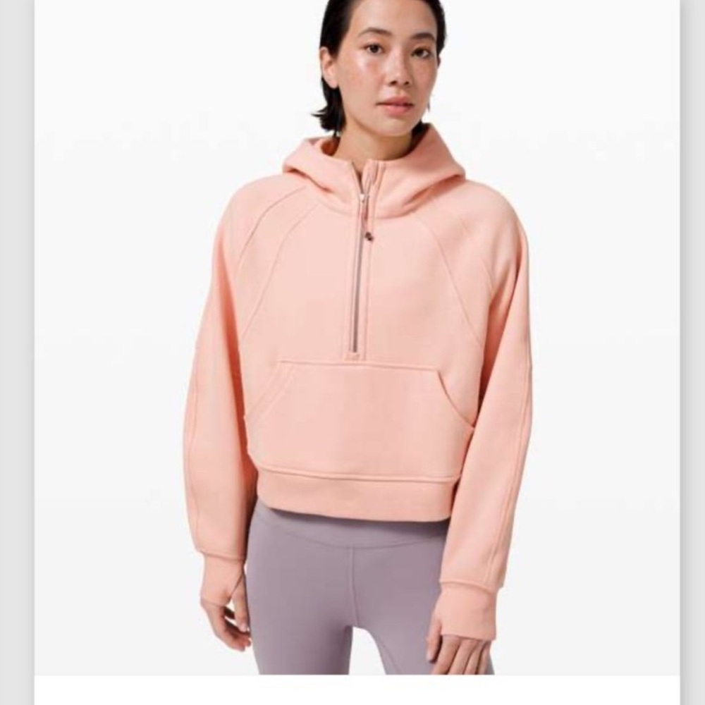 Lululemon Athletica Scuba Oversized 1/2 Zip Hoodie